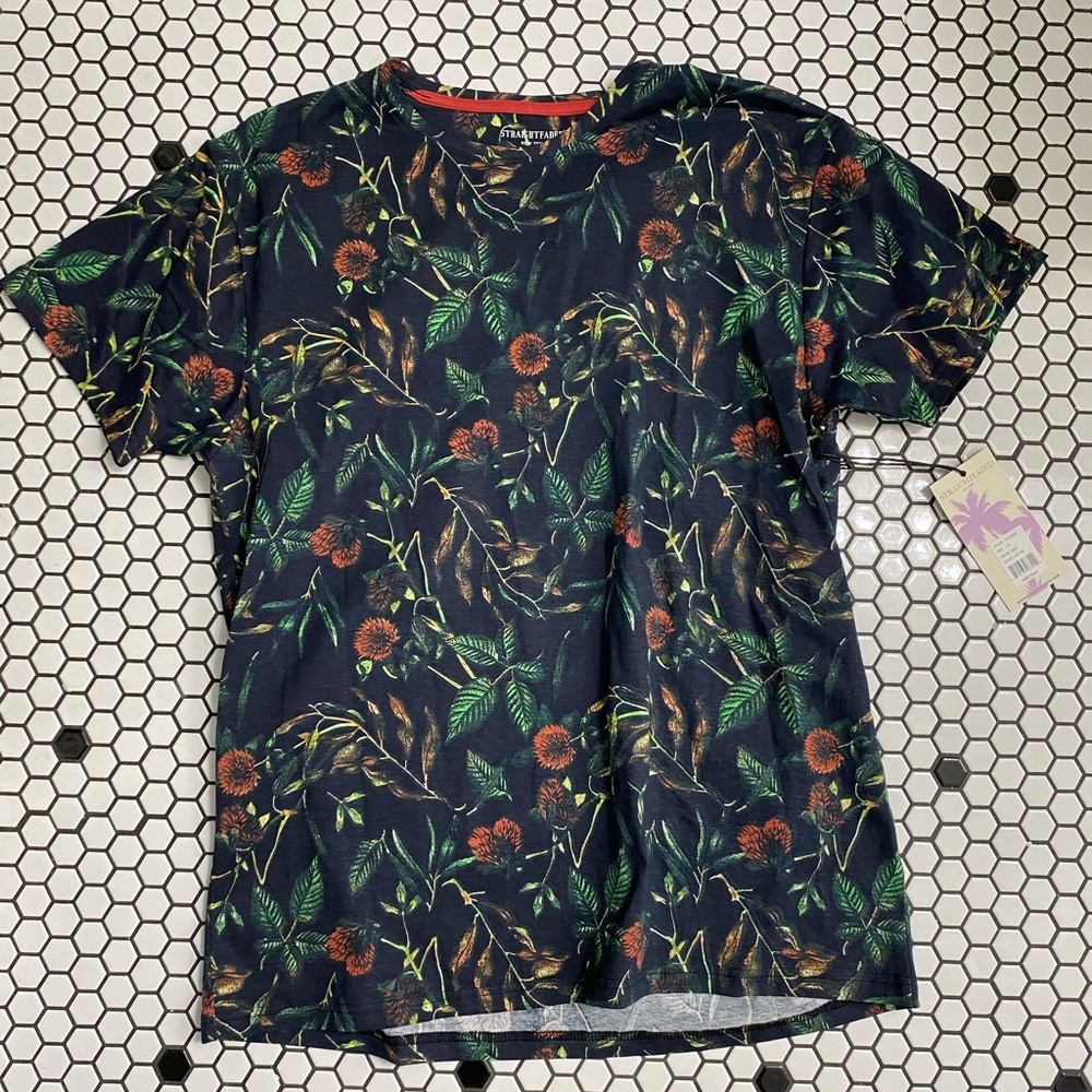 NWT straight faded shirt size XL